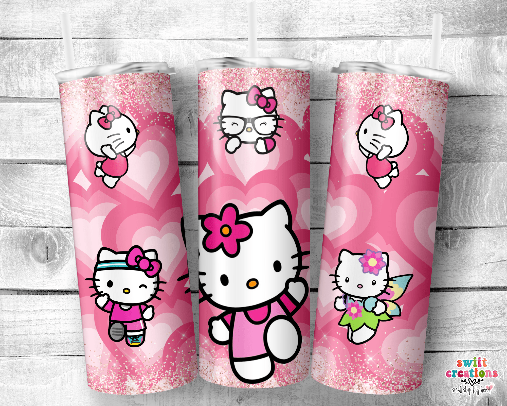 Kitty Tumbler (T387) - Swiit Creations