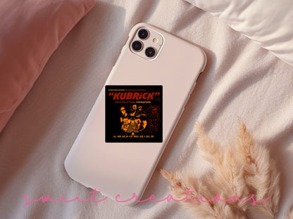 Gahr Kubrick 2024 sticker on a pink phone case