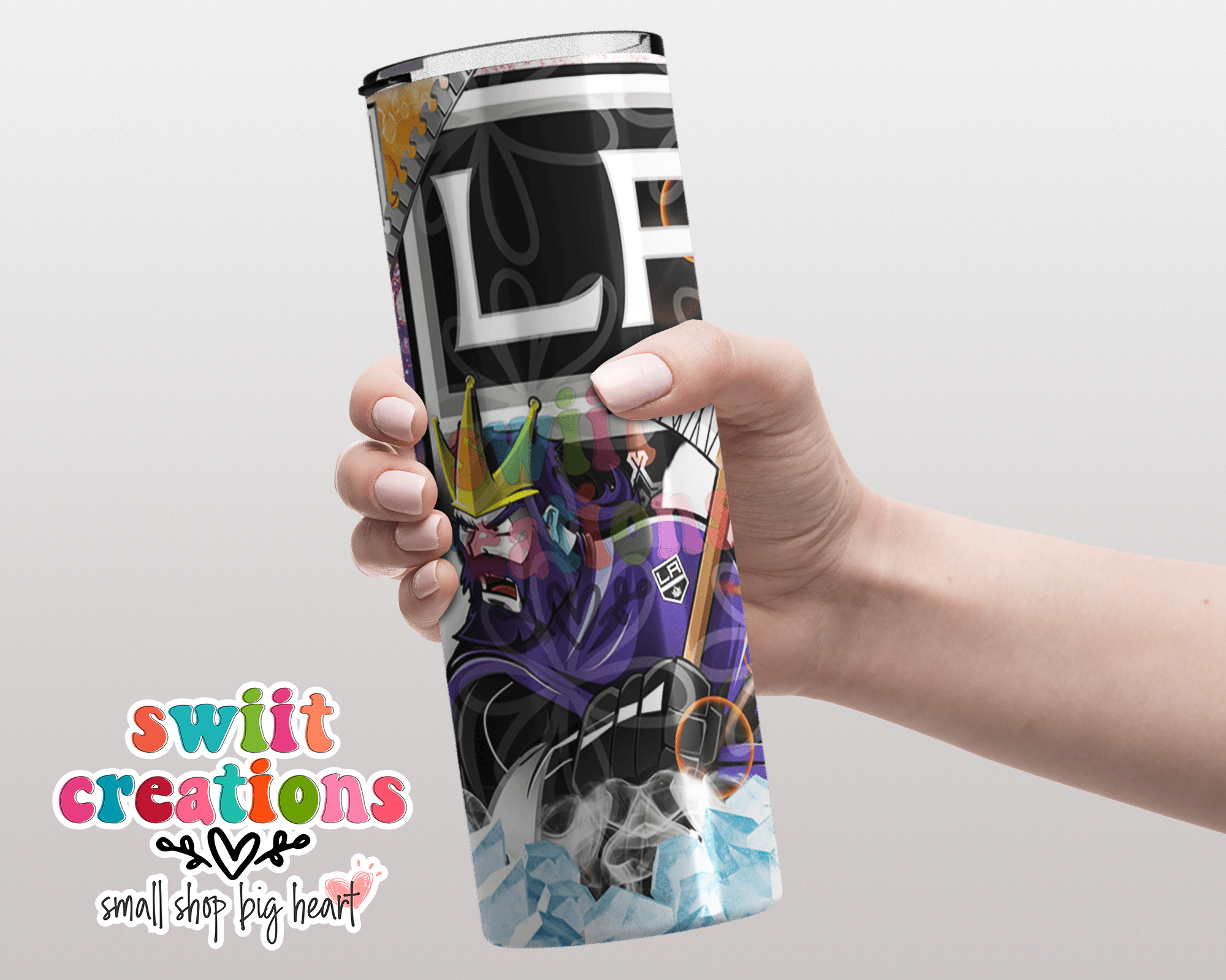 LA Kings Tumbler (T336) - Swiit Creations