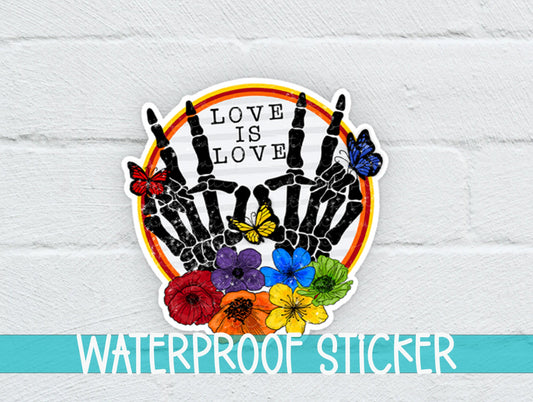 Love is Love Sticker SS013 - Swiit Creations