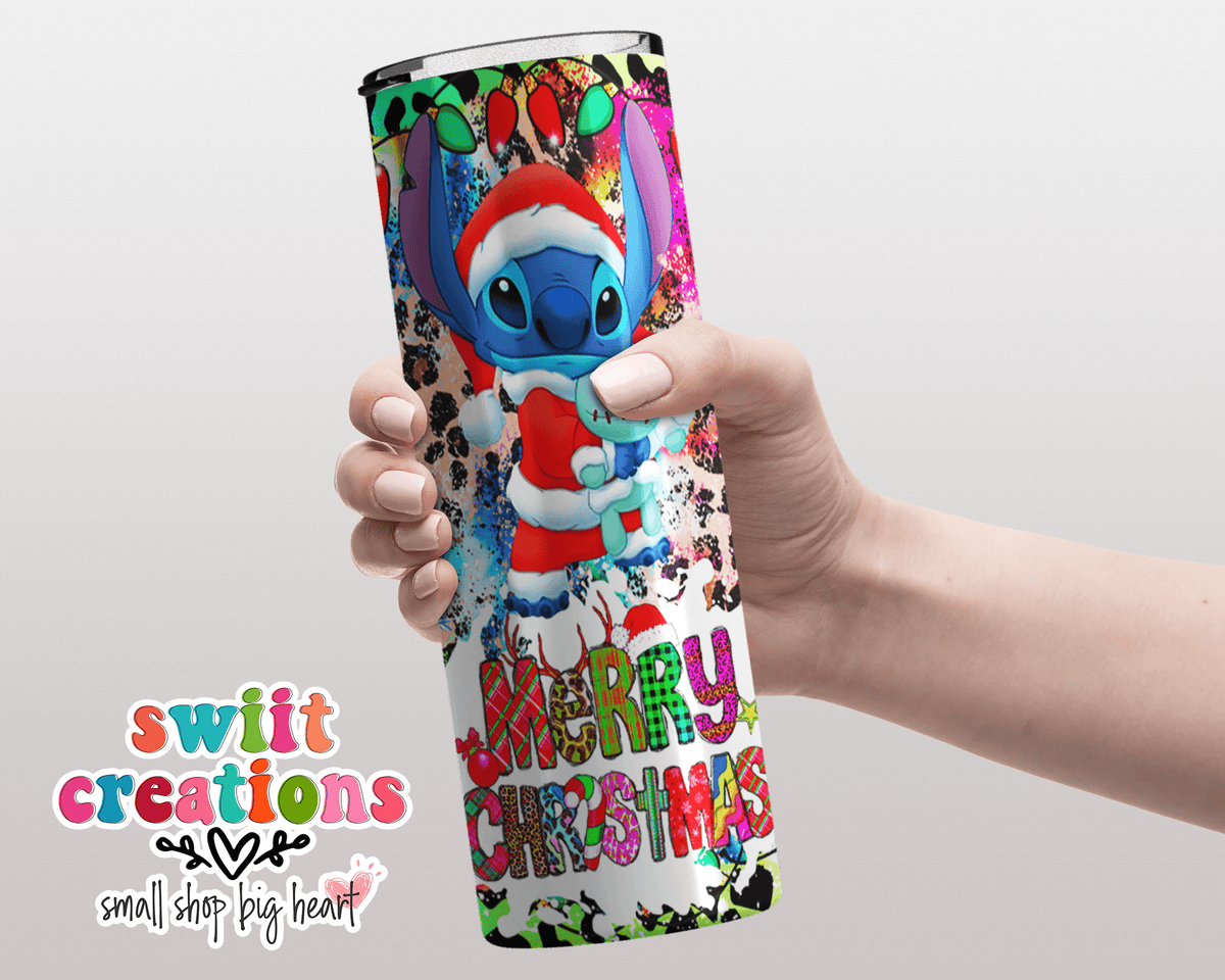 Merry Christmas Tumbler (T322) - Swiit Creations