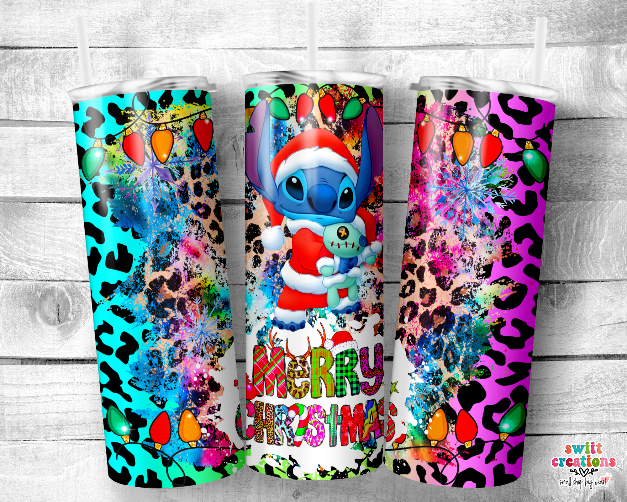 Merry Christmas Tumbler (T322) - Swiit Creations