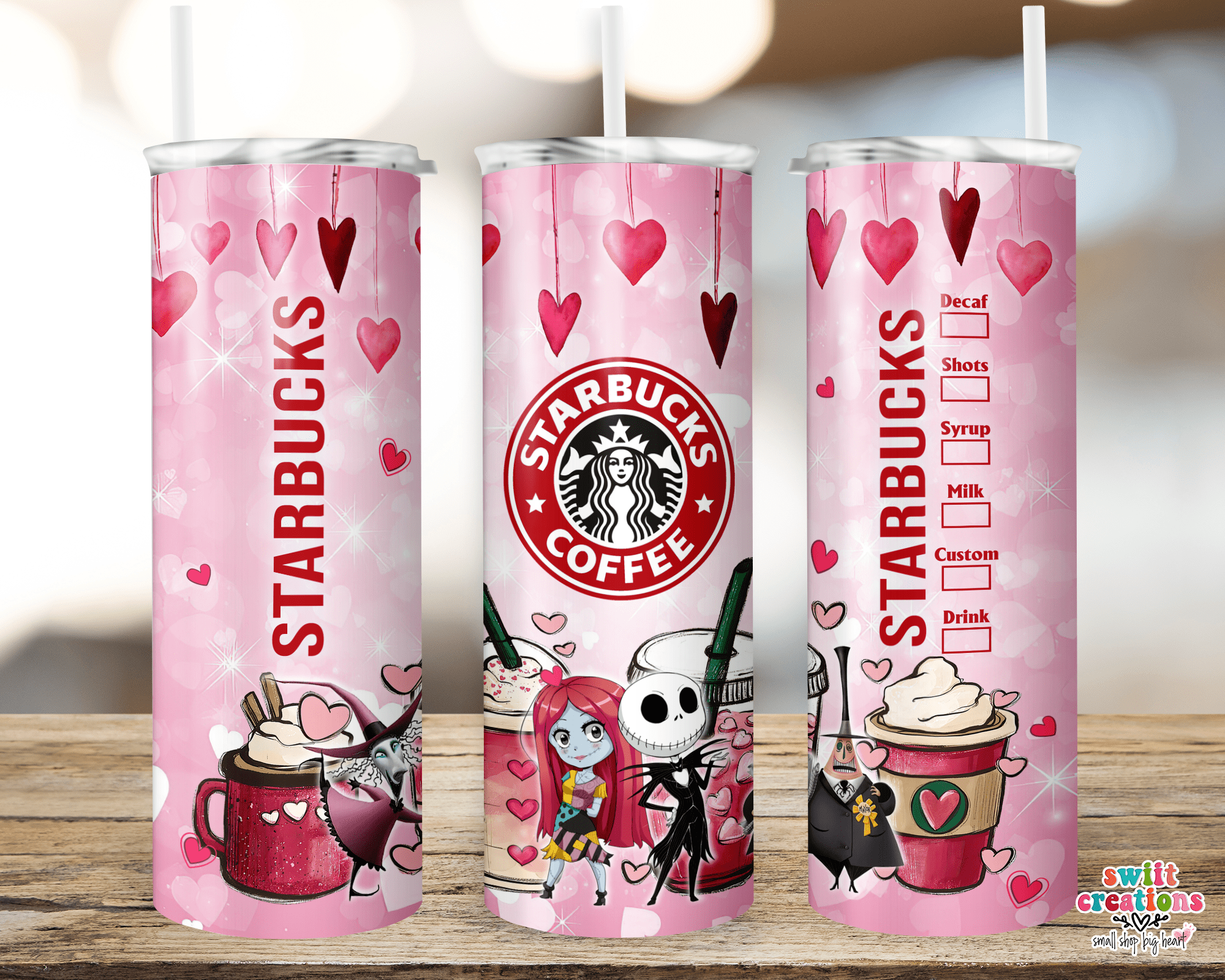 Nightmare Valentines Tumbler (T376) - Swiit Creations