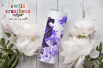 Pancreatic Cancer Hope 20oz Insulated Cancer Tumbler (T524) - Swiit Creations