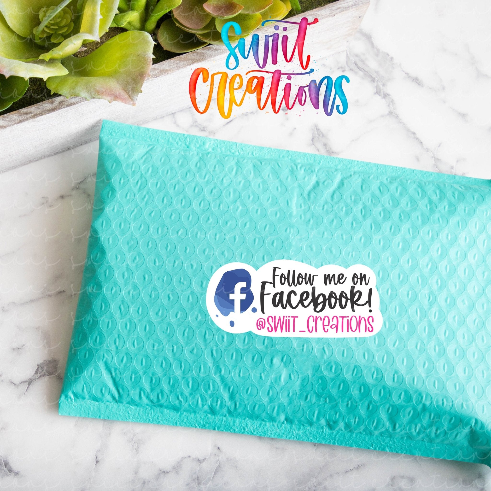 Personalized Facebook Sticker | CSB02 - Swiit Creations