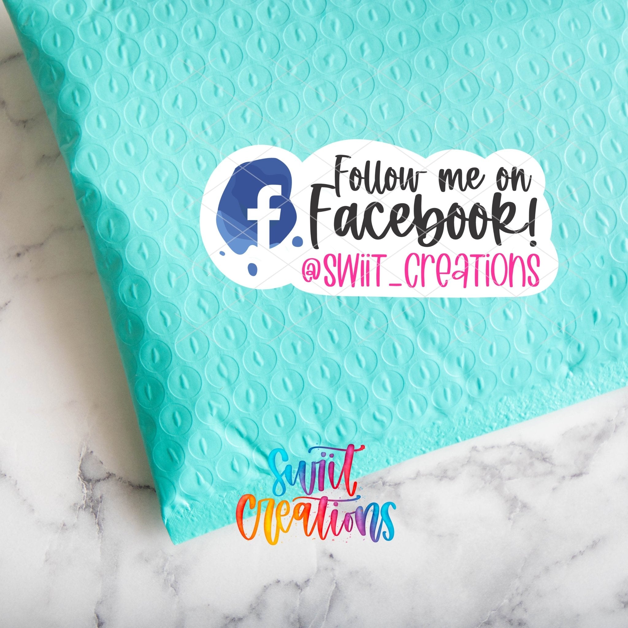 Personalized Facebook Sticker | CSB02 - Swiit Creations