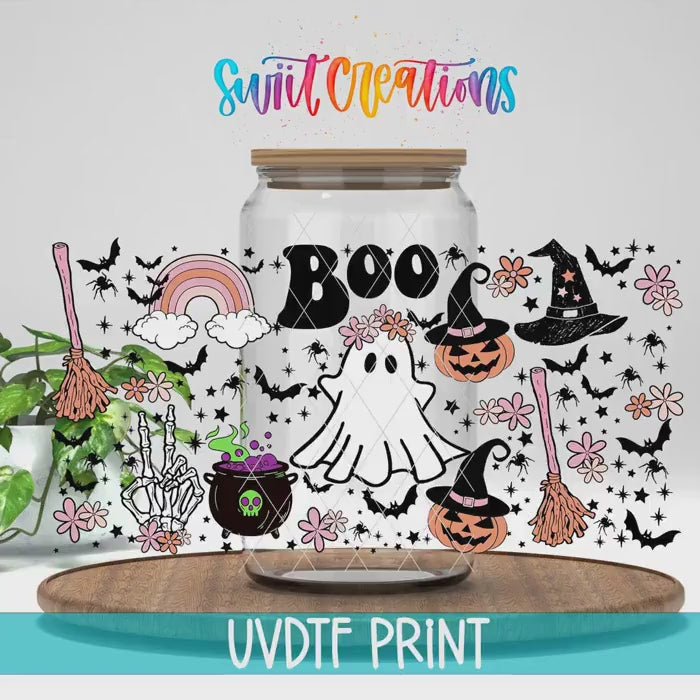 Video of the Boo UV DTF full wrap
