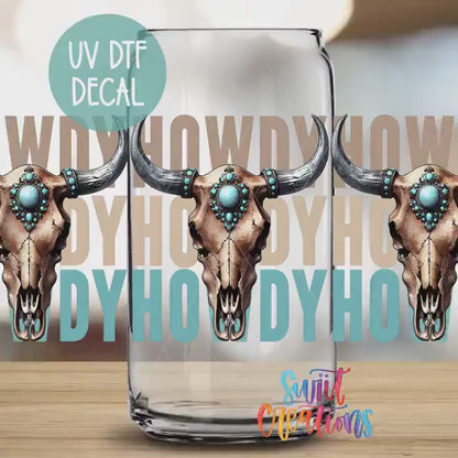 Video of the Howdy UV DTF full wrap