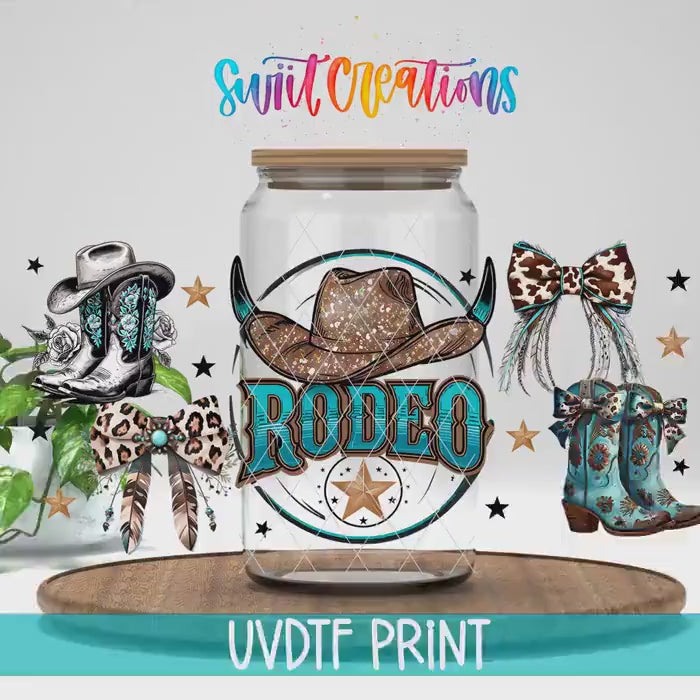 Video of the Rodeo UV DTF full wrap