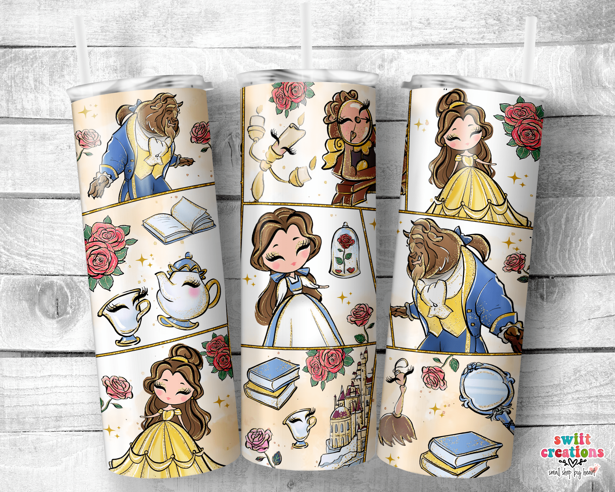 Princess 2 Tumbler (T516) - Swiit Creations