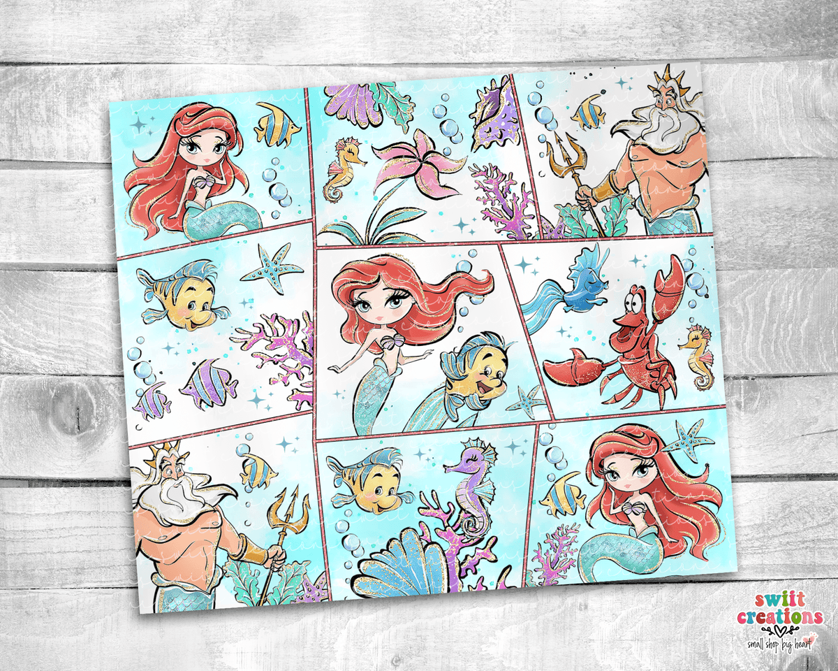 Princess 3 Tumbler (T517) - Swiit Creations