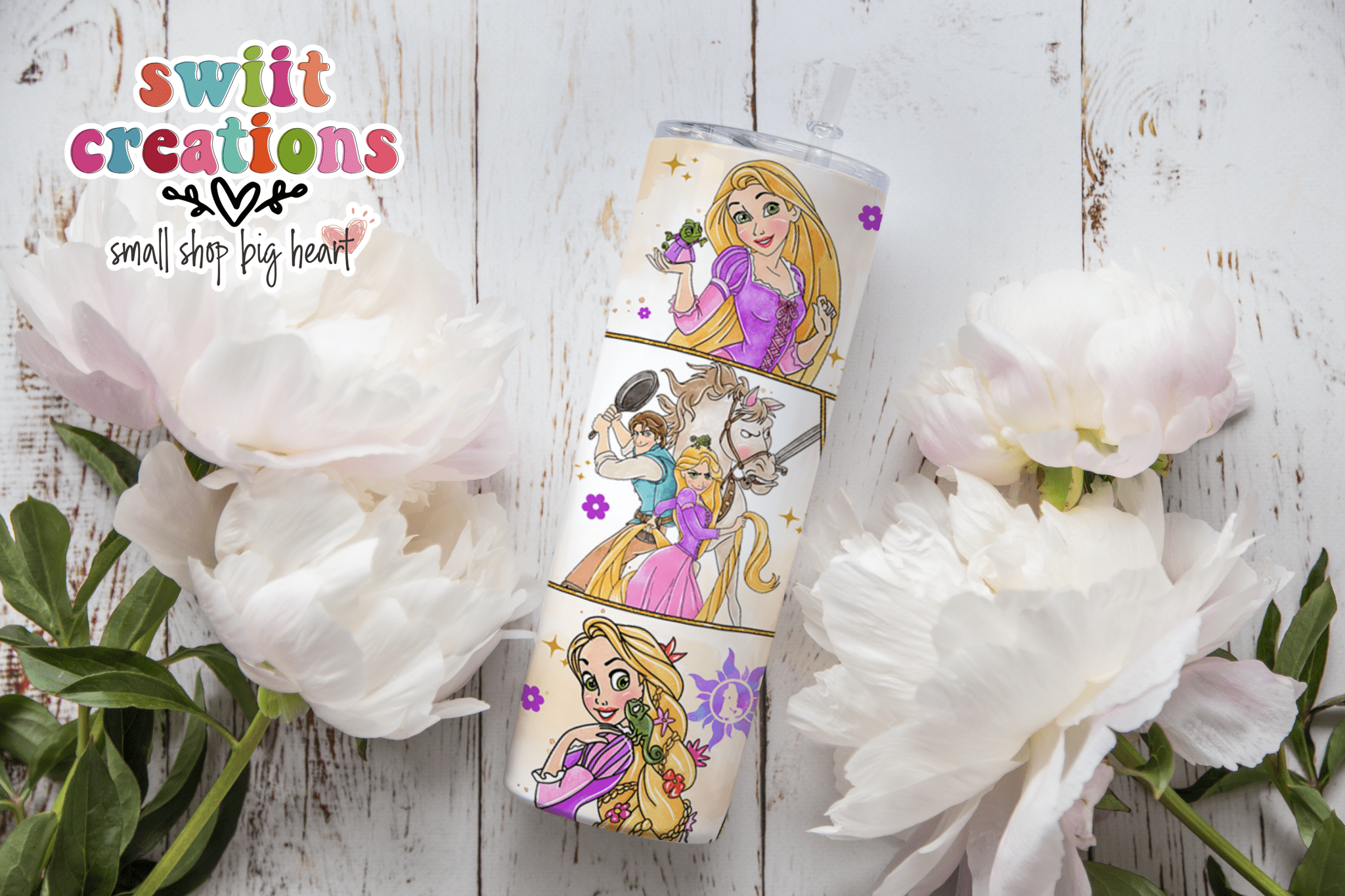 Princess 5 Tumbler (T519) - Swiit Creations