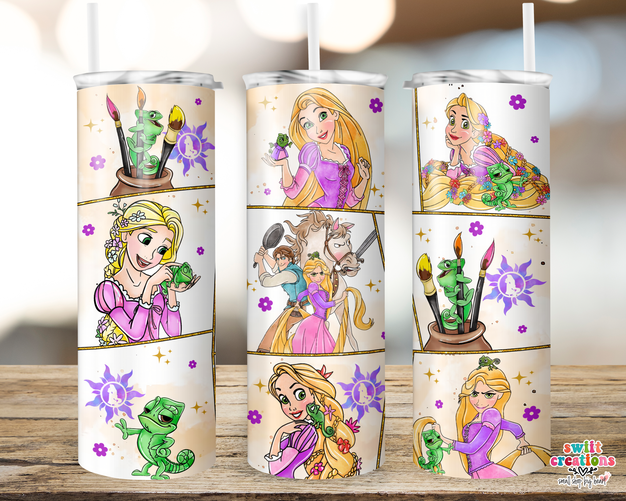 Princess 5 Tumbler (T519) - Swiit Creations