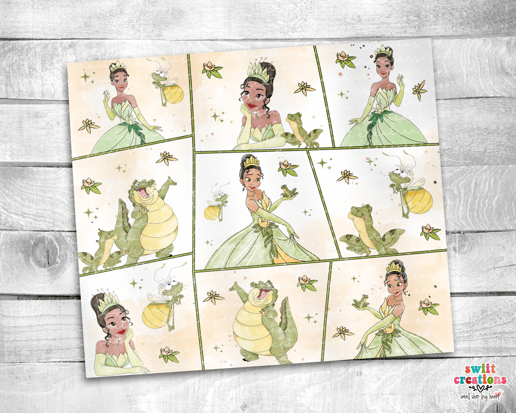 Princess 6 Tumbler (T520) - Swiit Creations