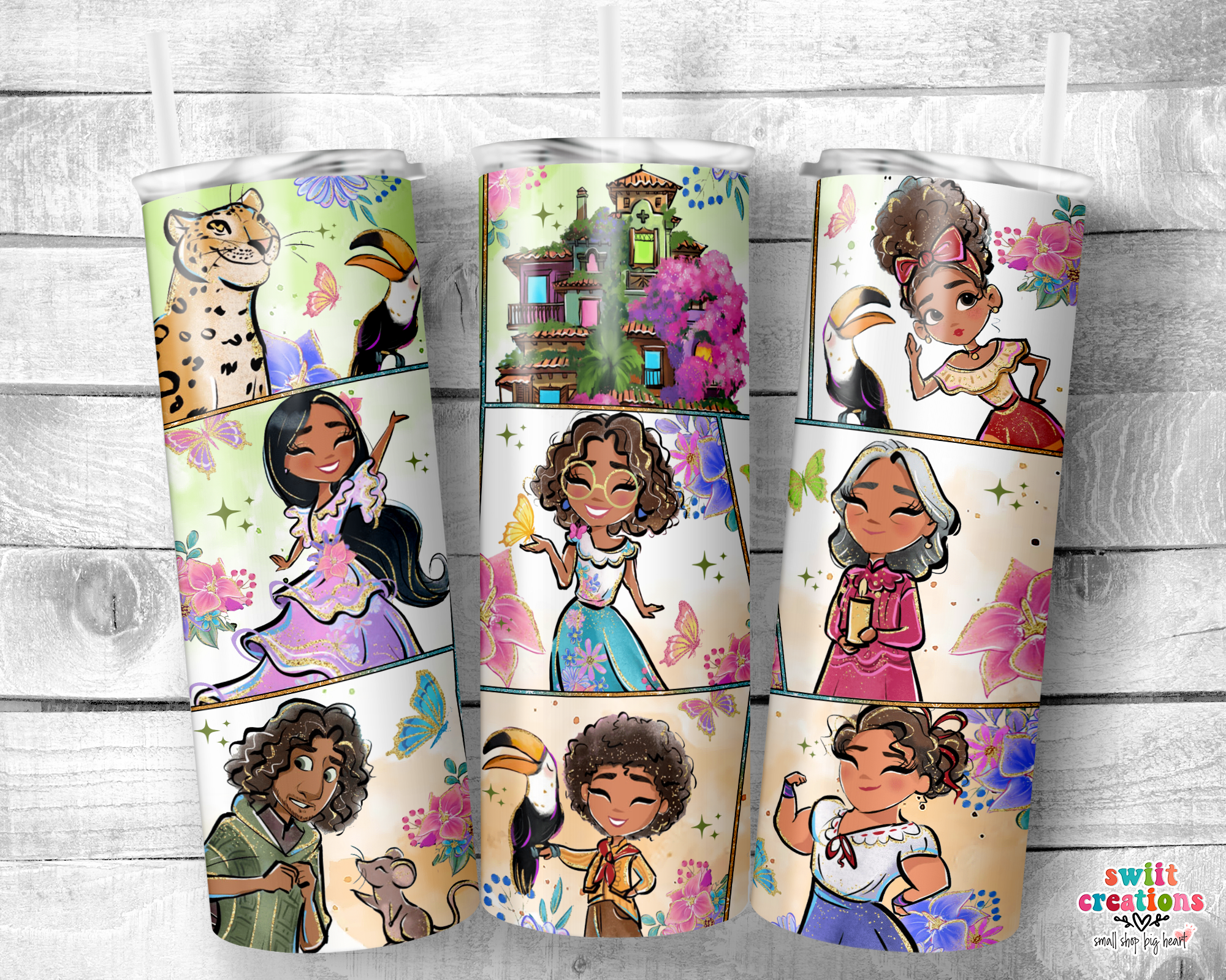 Princess 7 Tumbler (T521) - Swiit Creations