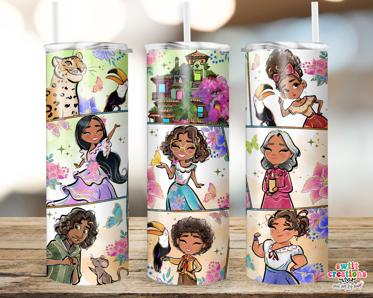 Princess 7 Tumbler (T521) - Swiit Creations