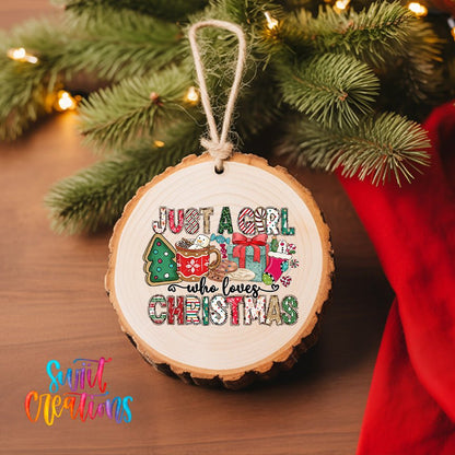 Retro Bold Merry Christmas UV DTF Ornament Transfer | O-1685 - Swiit Creations