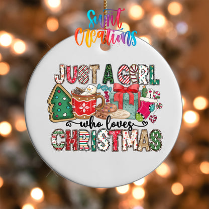 Retro Bold Merry Christmas UV DTF Ornament Transfer | O-1685 - Swiit Creations