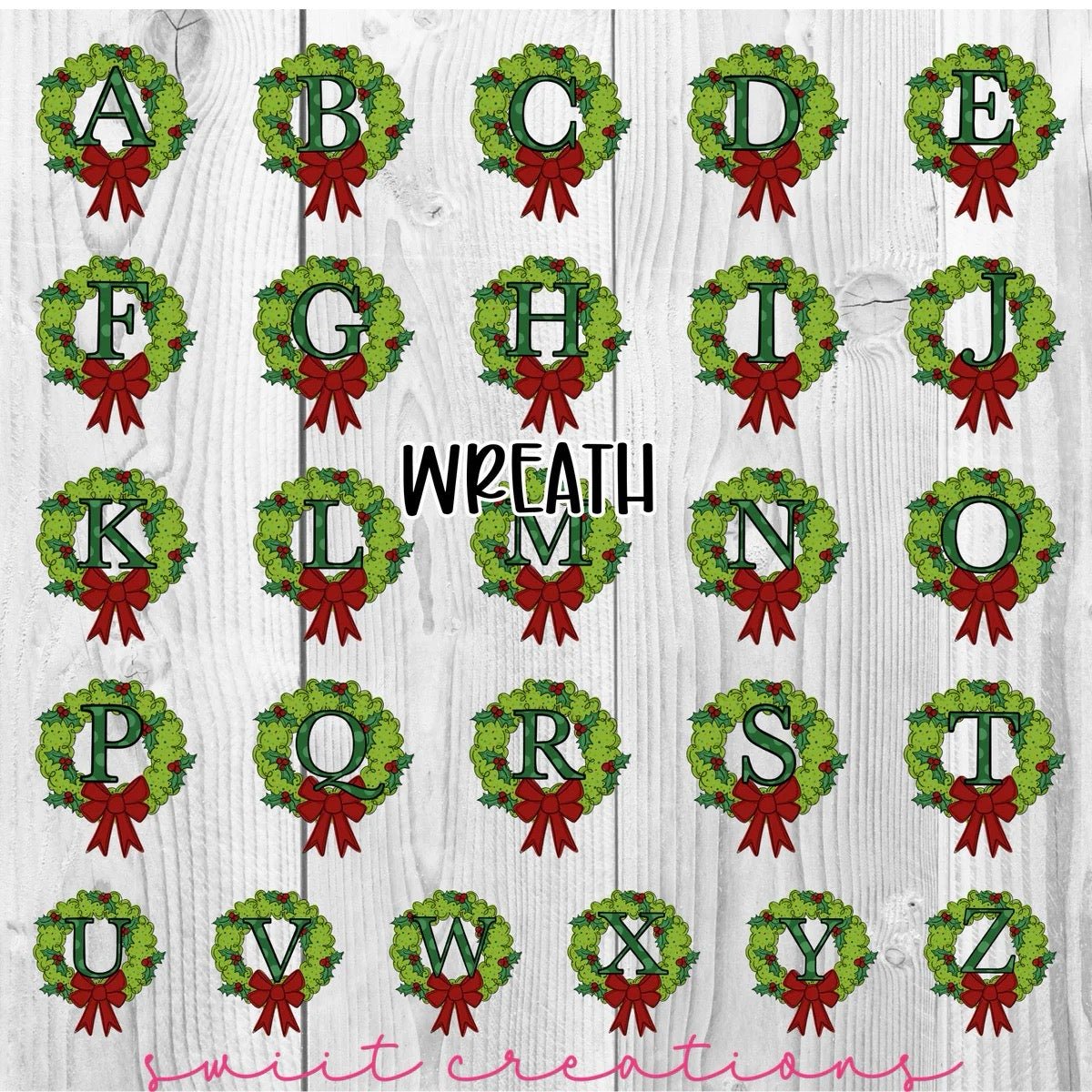 Santa Personalized Christmas Ornament | O1110 - Swiit Creations