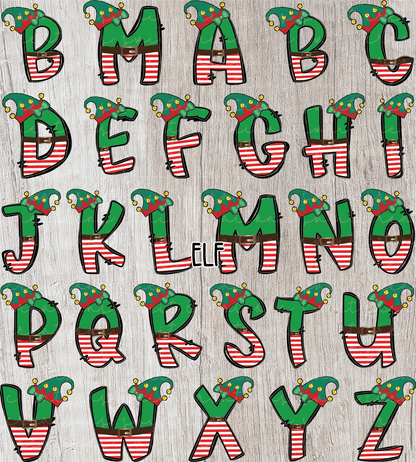 Santa Personalized Christmas Ornament | O1115 - Swiit Creations