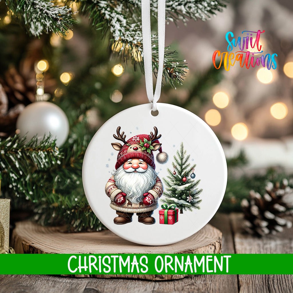 Santa Personalized Christmas Ornament | O1115 - Swiit Creations