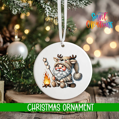 Santa Personalized Christmas Ornament | O1119 - Swiit Creations