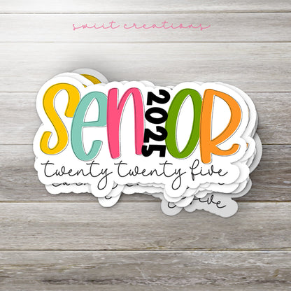 Senior 2025 Sticker SS837 - Swiit Creations