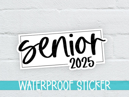 Senior 2025 Sticker SS916 - Swiit Creations