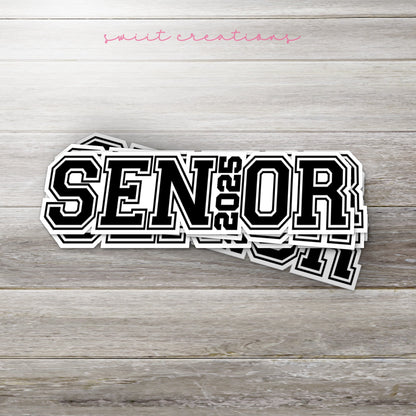 Senior 2025 Sticker SS917 - Swiit Creations