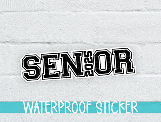 Senior 2025 Sticker SS917 - Swiit Creations