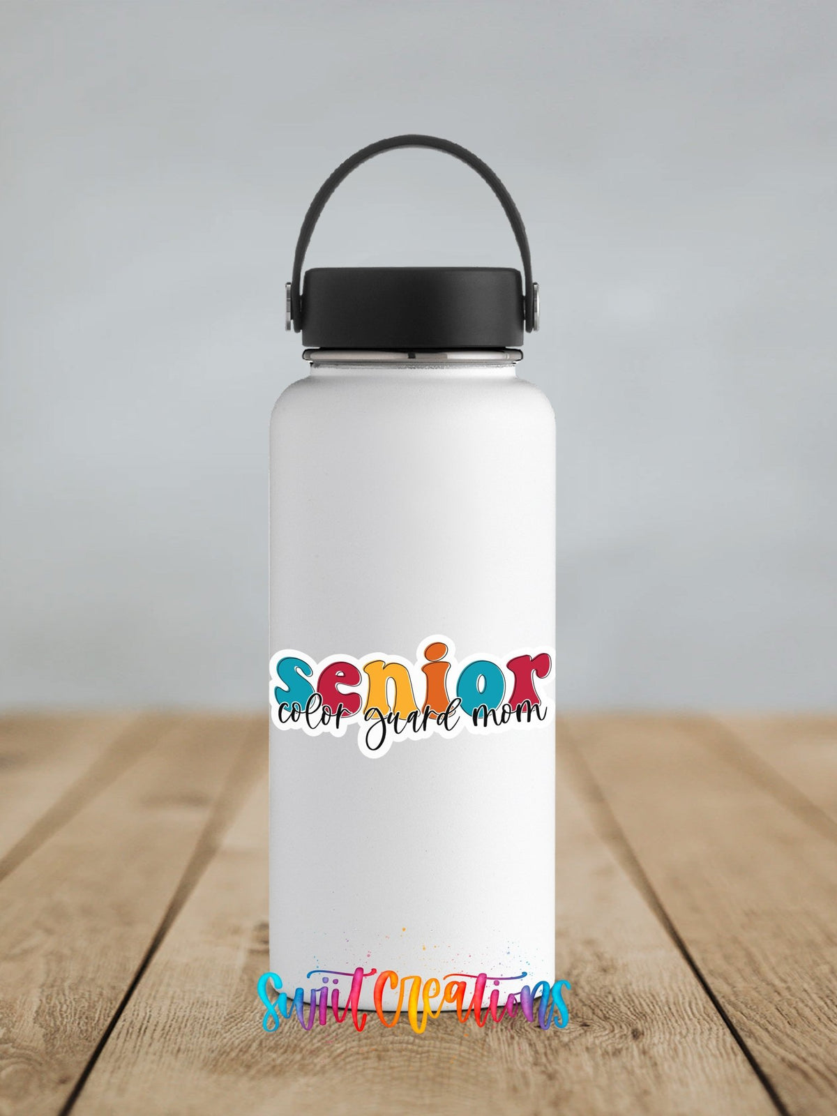 Senior Color Guard Mom Waterproof Vinyl Sticker | SS325 - Swiit Creations