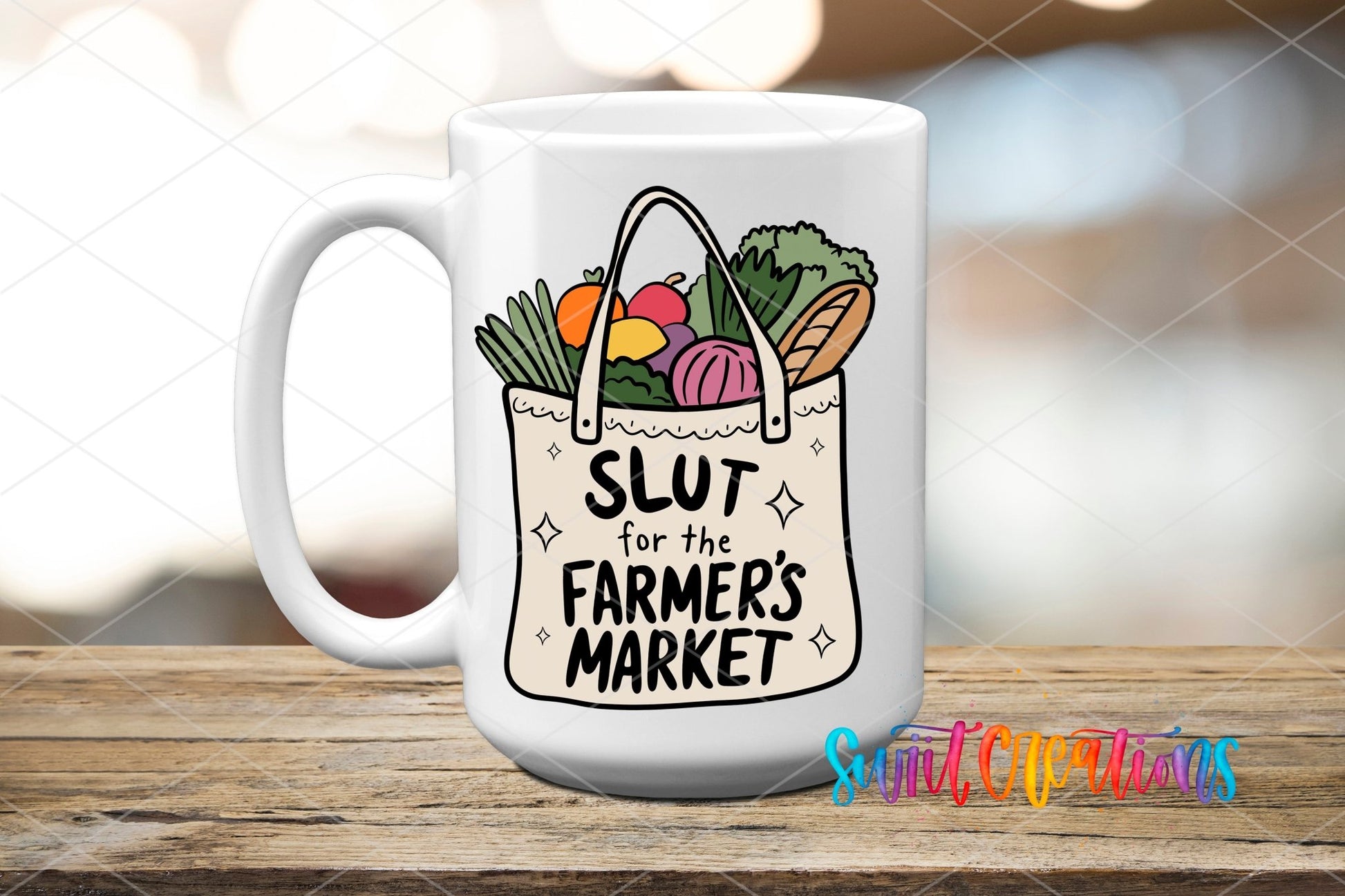 Slut for the Farmer’s Market UV DTF Decal | UV1533 - Swiit Creations