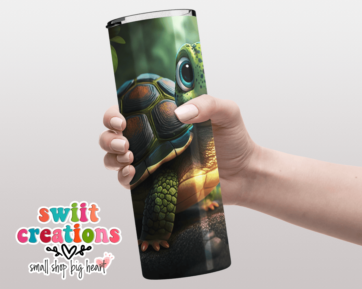 Tortoise/Turtle Tumbler (T507) - Swiit Creations