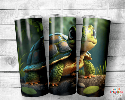 Tortoise/Turtle Tumbler (T507) - Swiit Creations