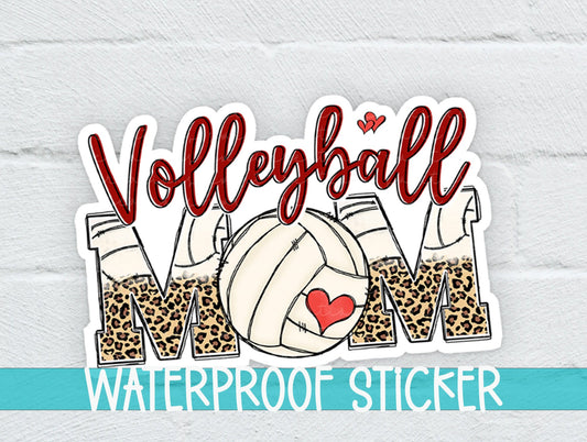 Volleyball Mom Sticker SS764 - Swiit Creations
