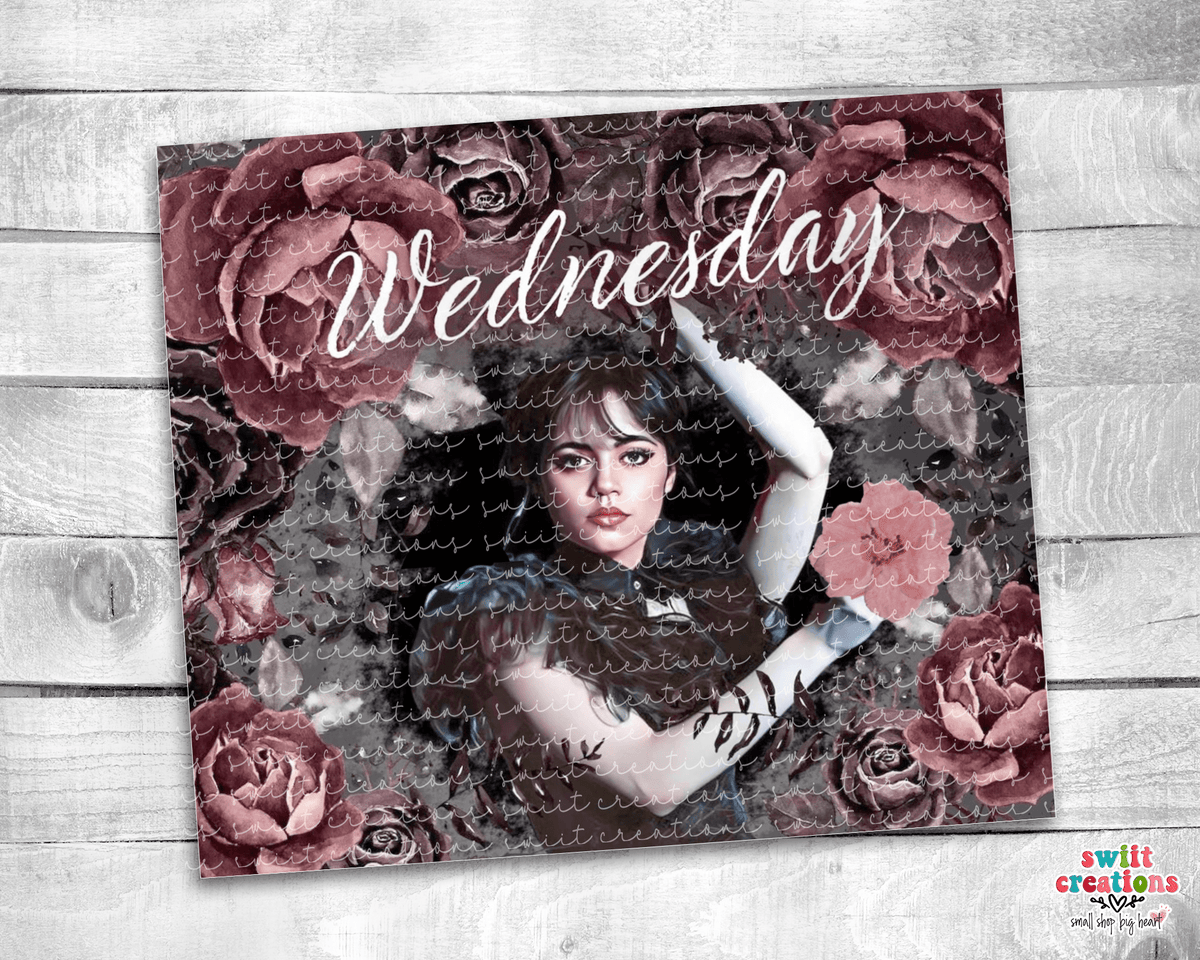 Wednesday Tumbler (T357) - Swiit Creations