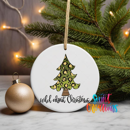 Wild About Christmas UV DTF Ornament Transfer | O-1561 - Swiit Creations