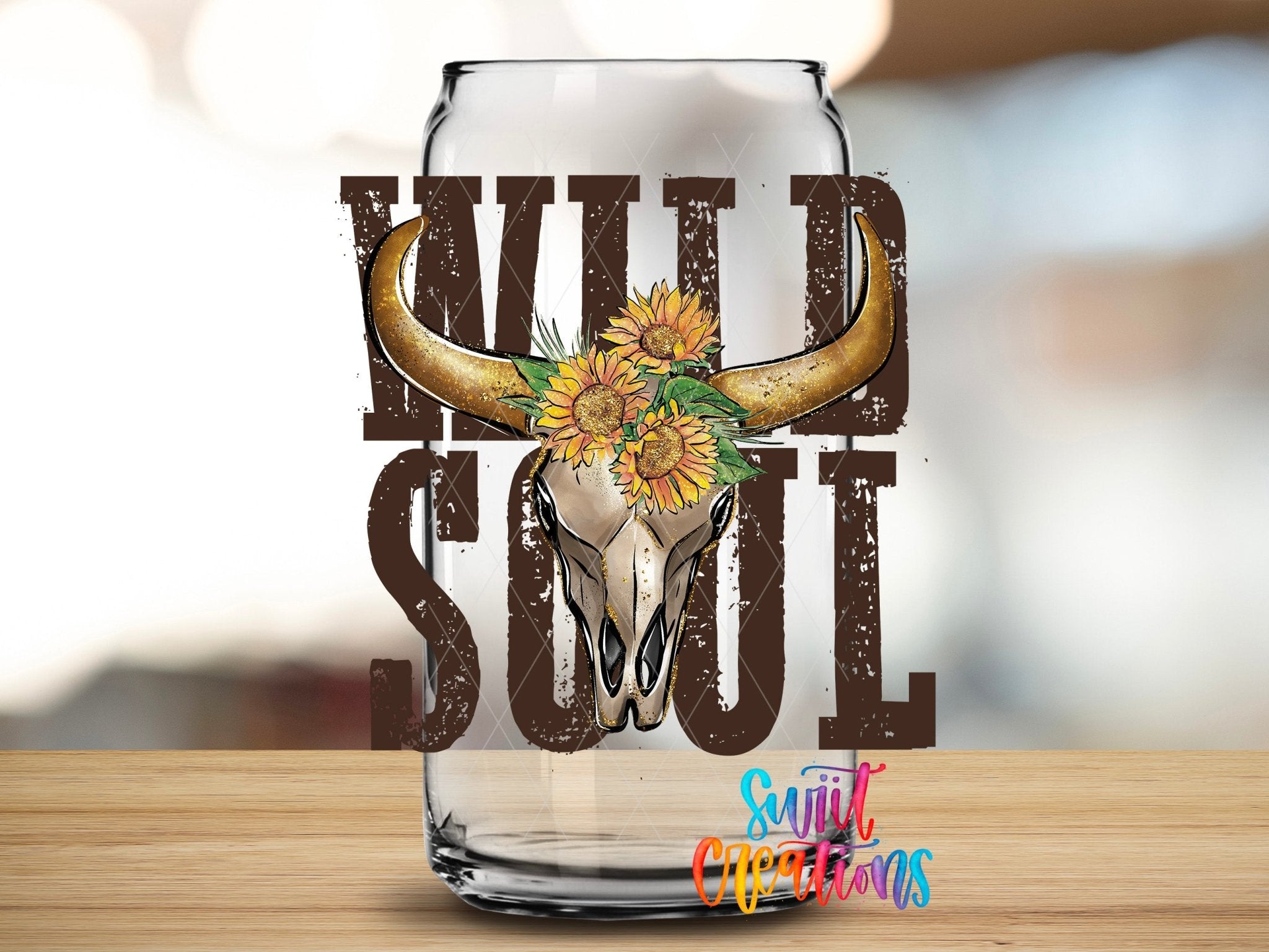 Wild Soul Country UV DTF Cup Decal | UV865 - Swiit Creations