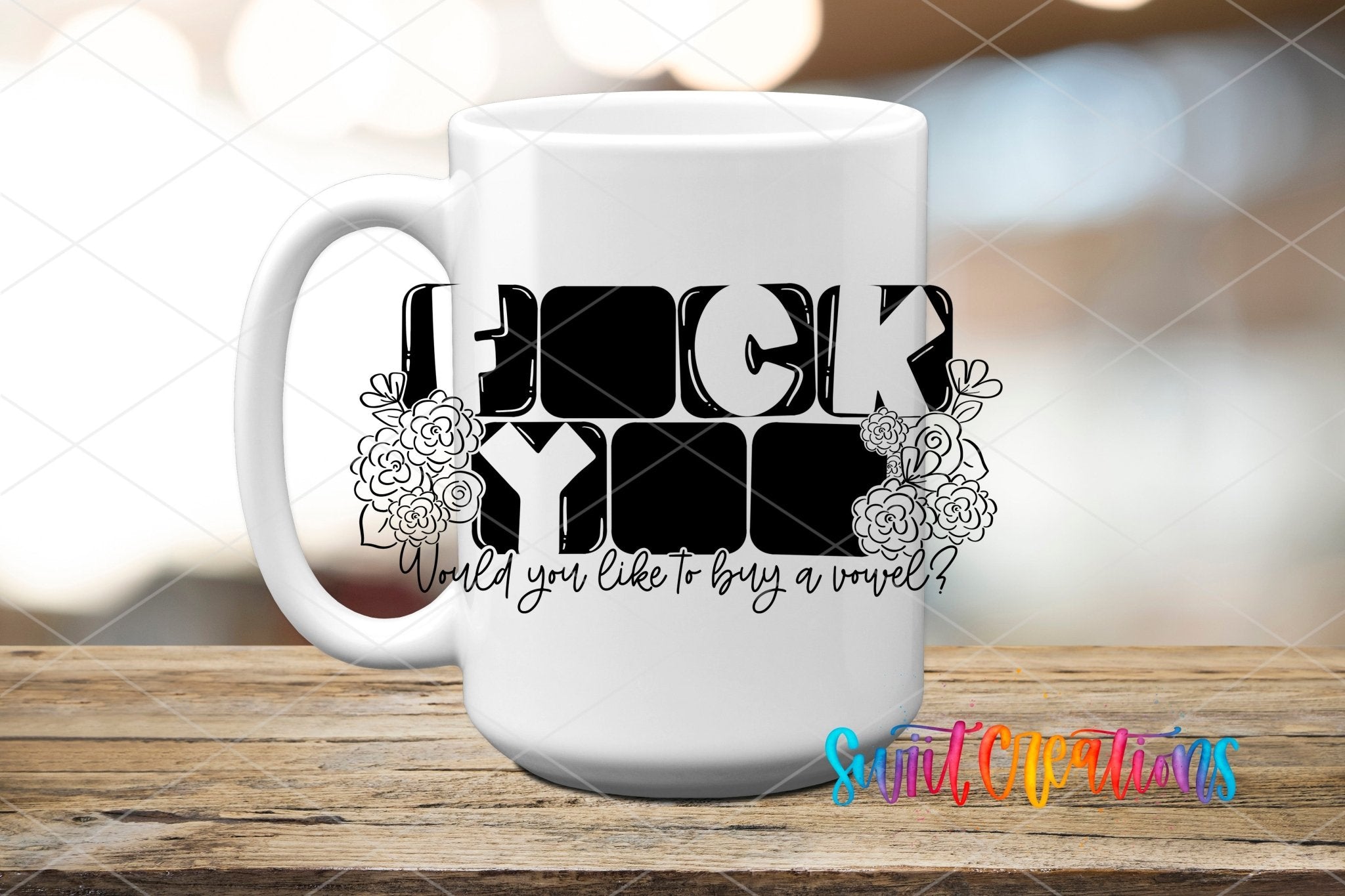 Would You Like to Buy a Vowel Funny UV DTF Decal | UV1699 - Swiit Creations