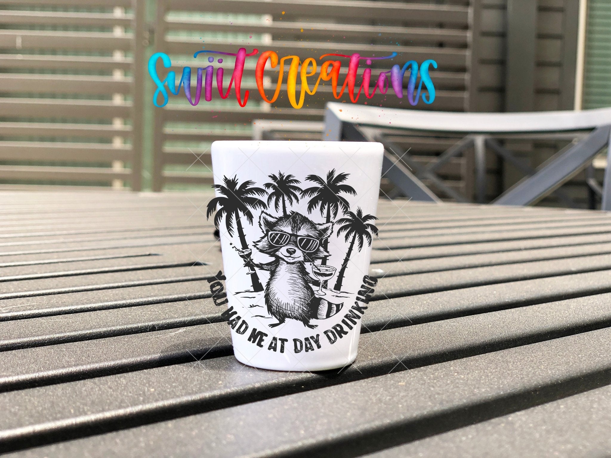 You Had Me at Day Drinking UV DTF Shot Glass Transfer | SG1557 - Swiit Creations
