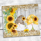 Sunflower Gnome Tumbler (T028)