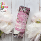 I Run On Coffee and Christmas Cheer Tumbler (T313)