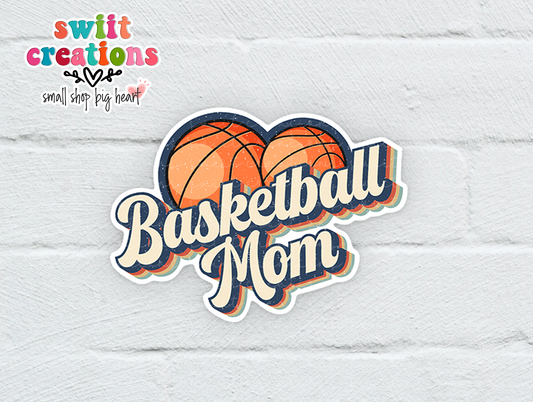 Basketball Mom Sticker (SS016) | SCD127