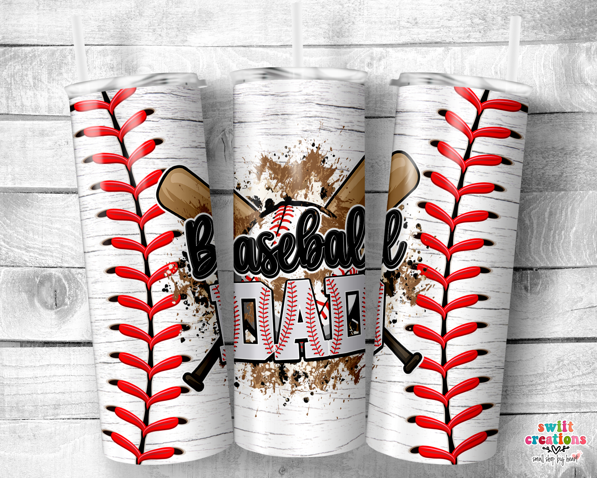 Baseball Dad Tumbler (T220)