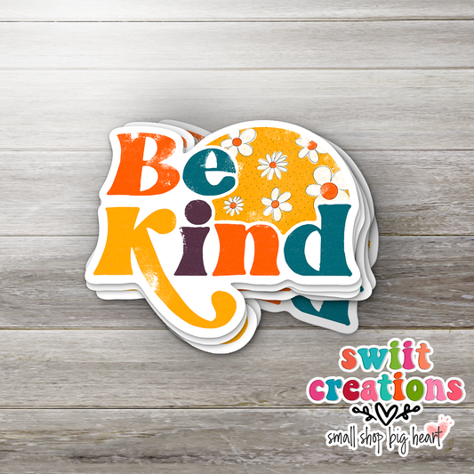 Be Kind Sticker (SS116) | SCD254