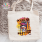 Ocean Air Salty Hair Large Linen Tote