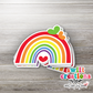Rainbow and Hearts Sticker (SS093) | SCD252