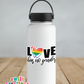 Love Has No Gender Waterproof Sticker  (SS020) | SCD057