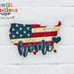 USA Home Waterproof Sticker  (SS059) | SCD242