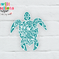 Turtle Waterproof Sticker   (SS062) | SCD130